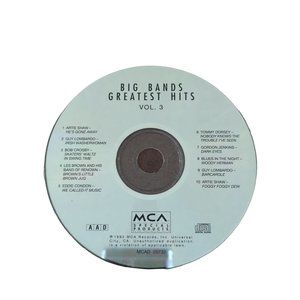 Big Bands Greatest Hits Volume 3 CD Tommy Dorsey Guy Lombardo Artie Shaw